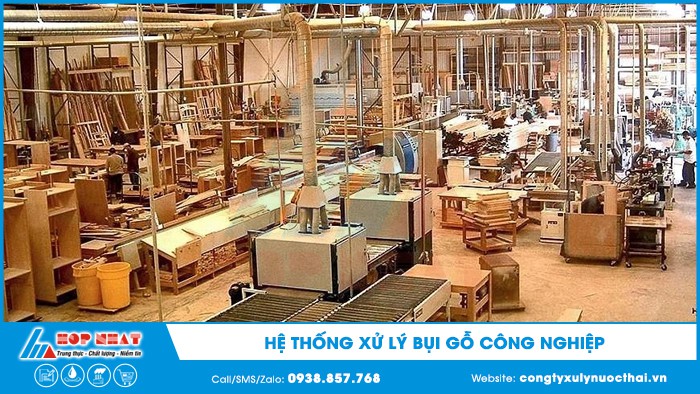 Hệ thống xử lý bụi gỗ công nghiệp