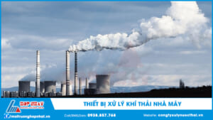 thiết bị xử lý khí thải nhà máy