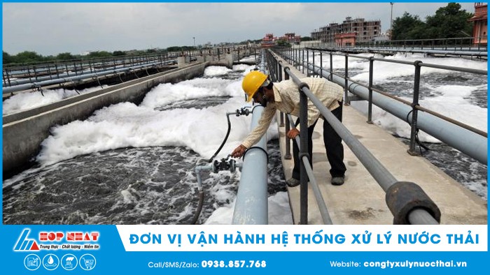 Đơn vị vận hành hệ thống xử lý nước thải