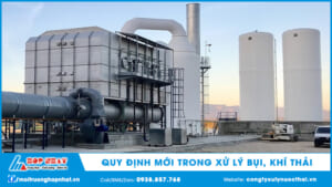 Quy định mới trogn xử lý bụi, khí thải