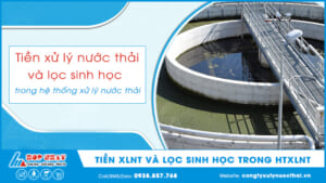 Giai đoạn tiền xử lý nước thải