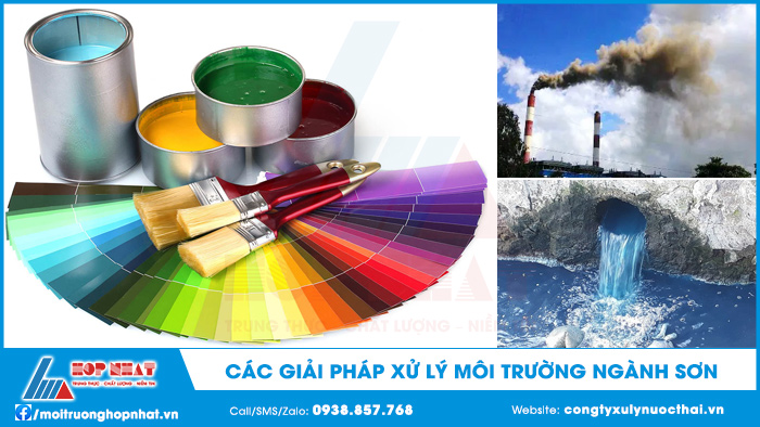 Giải pháp xử lý môi trường ngành sơn