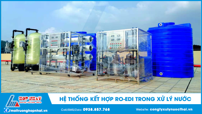 Hệ thống ro-edi trong xử lý nước
