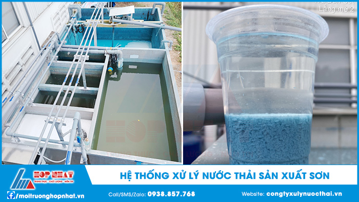Hệ thống xử lý nước thải sản xuất sơn