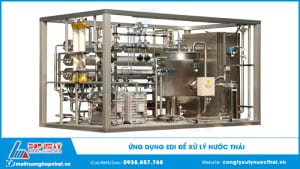 Ứng dụng edi xử lý nước thải