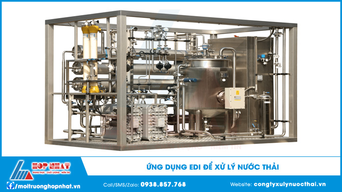 Ứng dụng edi xử lý nước thải