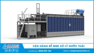 Vận hành bể MBR xử lý nước thải