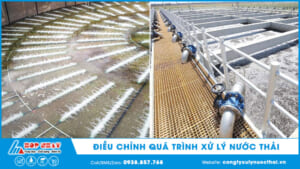 Điều chỉnh quá trình xử lý nước thải