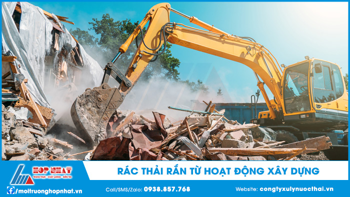 Rác thải rắn từ hoạt động xây dựng