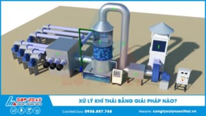 Xử lý khí thải bằng giải pháp nào?