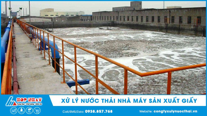 xử lý nước thải nhà máy sản xuất giấy