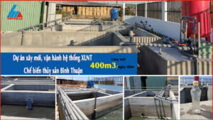 Nước thải chế biến thủy sản Bình Thuận