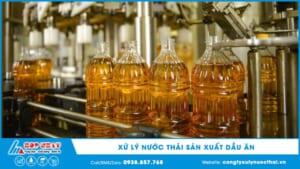 Xử lý nước thải sản xuất dầu ăn