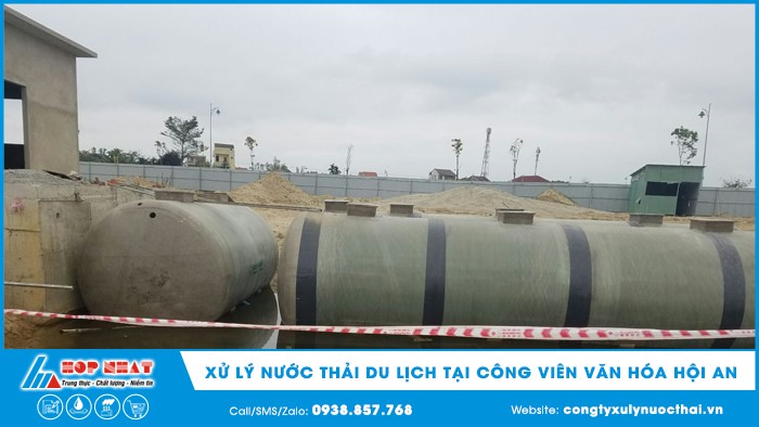 Xử lý nước thải du lịch tại công viên văn hóa Hội An