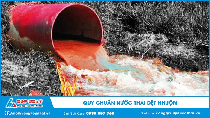 Quy chuẩn nước thải dệt nhuộm