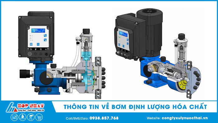 Cấu tạo và Nguyên lý hoạt động của bơm định lượng hóa chất