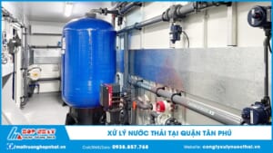 Xử lý nước thải tại Tân Phú