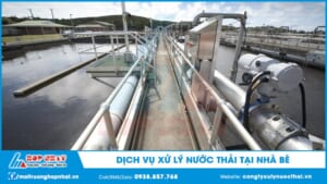 Dịch vụ xử lý nước thải tại Nhà Bè