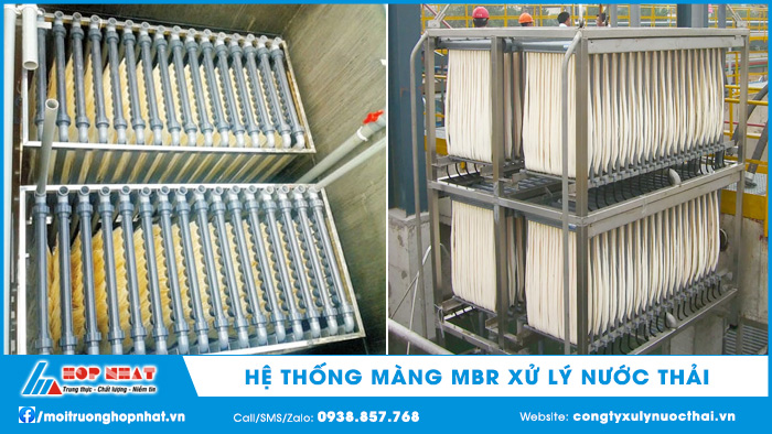 Hệ thống màng MBR xử lý nước thải