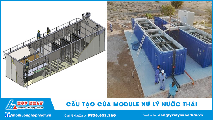 Cấu tạo module xử lý nước thải