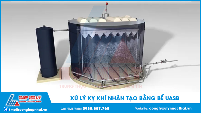 Xử lý kỵ khí nhân tạo bằng bể UASB
