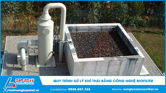 Xử lý khí thải bằng công nghệ Biofilter