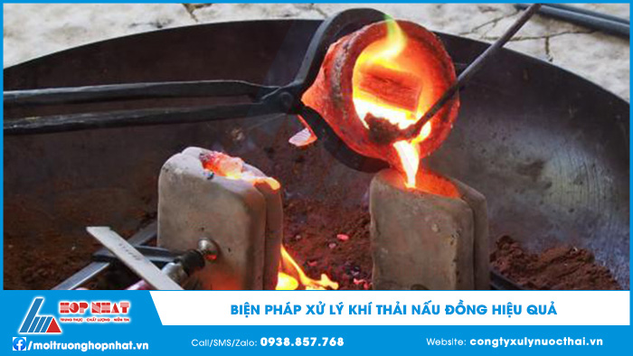 Biện pháp xử lý khí thải nấu đồng hiệu quả