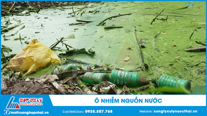 Thuốc trừ sâu gây ô nhiễm nguồn nước