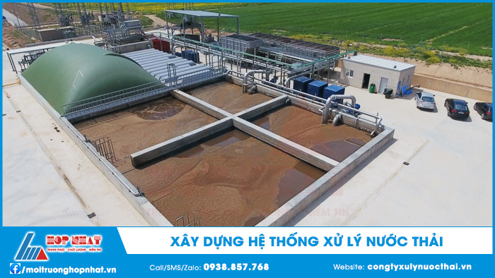 Xây dựng hệ thống xử lý nước thải
