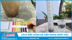 Cách điều chỉnh độ kiềm trong xử lý nước thải