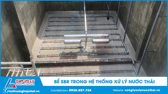 Bể SBR trong hệ thống xử lý nước thải