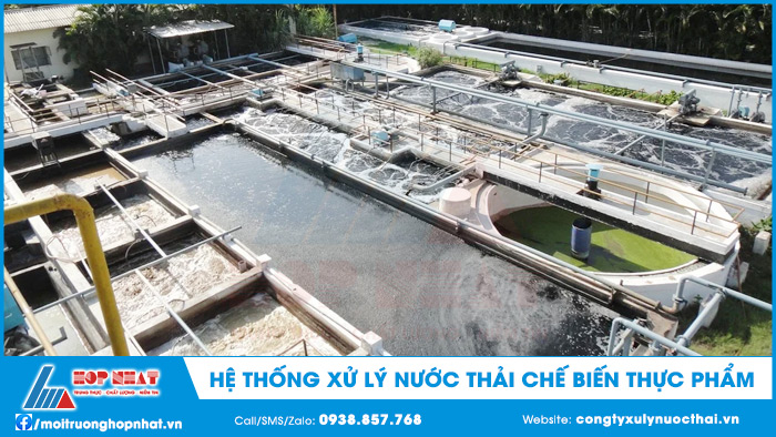 Hệ thống xử lý nước thải chế biến thực phẩm