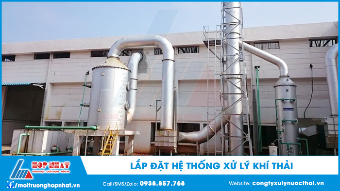 Lắp đặt hệ thống xử lý khí thải