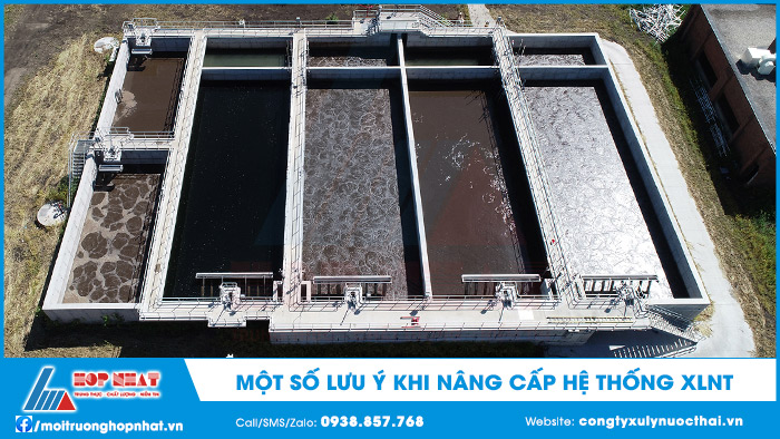 Lưu ý khi nâng cấp hệ thống xử lý nước thải