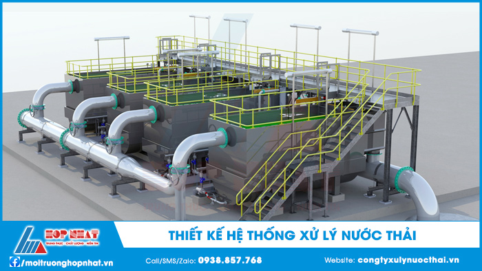 Thiết kế hệ thống xử lý nước thải