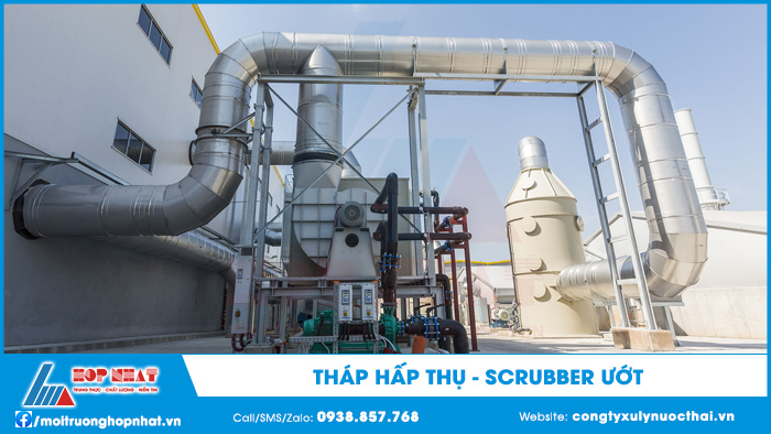 Tháp scruuber xử lý khí thải